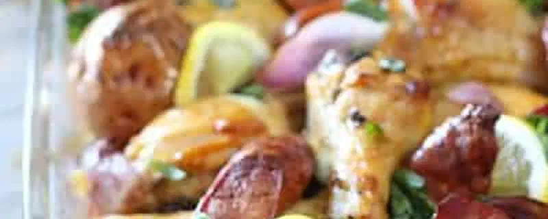 Chicken, Sausage, and Potato Bake